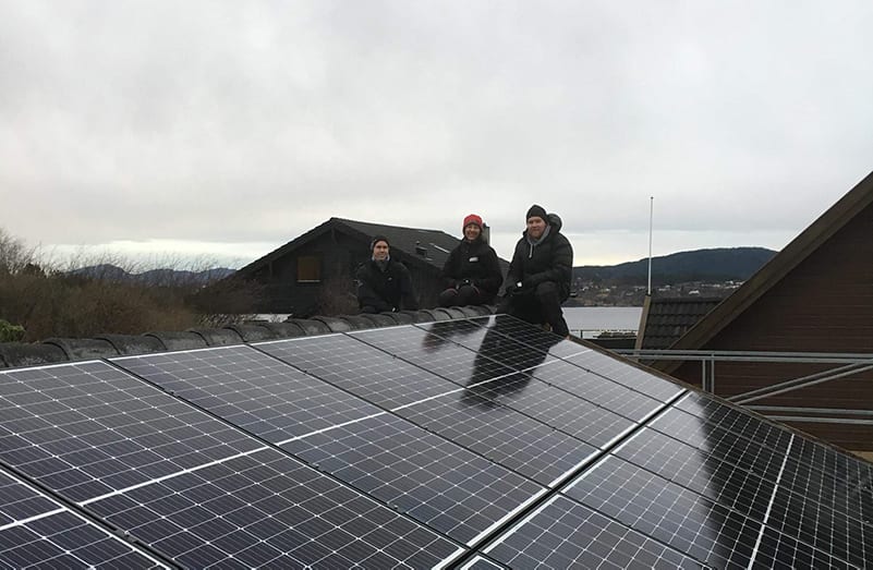Solceller